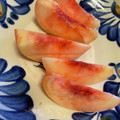 ピーナッツ子♪'s cooksnap of when they made 丸ごと食べたい◇硬い桃の切り方◇.