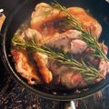 ayacom.'s cooksnap of when they made キャンプ飯　鳥ももステーキ　ハーブレモン.