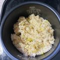 クック49L4Ho☆'s cooksnap of when they made ☆セロリと鮭の炊き込みごはん☆.
