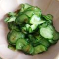 はるいろいちご's cooksnap of when they made 和えるだけ★もずく酢きゅうり★.