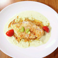 やなぎだまこ's cooksnap of when they made 鱈のムニエル★枝豆ソース.