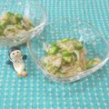 みかかめ's cooksnap of when they made ☆簡単混ぜるだけ☆オクラのイカそうめん☆.