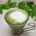 mielle's cooksnap of when they made 甘くない　❂抹茶ホットミルク❂.