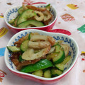 赤い電話's cooksnap of when they made ちくわときゅうりのきんぴら【JA北越後】.