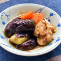 お料理ニャロメ's cooksnap of when they made 茄子と鶏モモ肉のトロトロ旨煮(炒め煮).