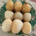 Yokchina's cooksnap of when they made 上新粉を使った　きなこ団子　みたらし団子.