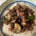 バウンド's cooksnap of when they made 簡単！なすとピーマンの肉味噌そうめん.
