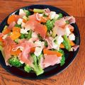 uninko's cooksnap of when they made 箸が止まらない！！茹で野菜サラダ.
