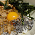 sayaendo＊'s cooksnap of when they made ☆簡単コク旨♪ 塩昆布納豆まぜまぜご飯☆.