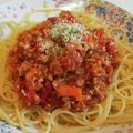 Yuuko7i's cooksnap of when they made 鶏むね肉ミートソース 鳥ミンチ.