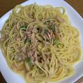 クックC6ZMKO☆'s cooksnap of when they made あえるだけ＊ツナと小葱の和風パスタ＊.