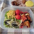 violets's cooksnap of when they made なすとウィンナーのケチャ炒チーズまみれ♪.