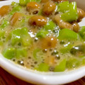りょんりょん211's cooksnap of when they made モロヘイヤの茎と納豆の和え物.