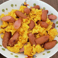 hitomi41's cooksnap of when they made 簡単！ふわふわ卵とウインナー炒め♪.
