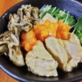 低カロ探検隊's cooksnap of when they made 鶏むね肉とまいたけのほっこり煮物.