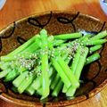 低カロ探検隊's cooksnap of when they made 簡単副菜☆アスパラガスのナムル.