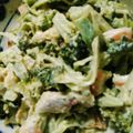 kiwami3's cooksnap of when they made ブロッコリーエビのアボカド山葵マヨサラダ.