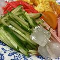 ﾌﾞﾚﾝﾀﾞ's cooksnap of when they made 暑い日にササッと♡ゴマだれ冷やし中華.