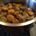 昇父さん's cooksnap of when they made 梅シロップの梅で甘露煮つくります.