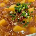 HR★RH's cooksnap of when they made レンジで簡単！じゃがいもと春雨のそぼろ煮.