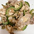 miha33's cooksnap of when they made ほんだしで簡単味付け♫ゴーヤチャンプルー.