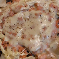 ｋａｍｉｙａｍａ's cooksnap of when they made ジャガイモとシャケほぐしのチーズ焼き.