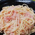 ☆★ケイト★☆'s cooksnap of when they made たらこスパゲッティ.