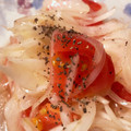 ambfox's cooksnap of when they made トマトと玉ねぎのマリネ.