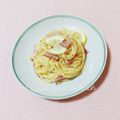 まあまま☆0403's cooksnap of when they made 生レモンのクリームパスタ♪爽快.