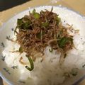 クック2KIM4R☆'s cooksnap of when they made ごはんのおとも　じゃこピーマン.