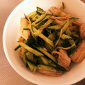 ☆ichika＊☆'s cooksnap of when they made きゅうりとささみのぽん酢和え.