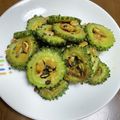 m2002's cooksnap of when they made ゴーヤのスパイス炒め.