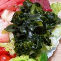 achanuha's cooksnap of when they made 猿島わかめ（塩蔵）の塩抜き.