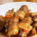 mk5525's cooksnap of when they made にんじんの豚バラ肉巻き.