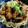 ayumita22's cooksnap of when they made ちょい辛まぜ茄子うどん.