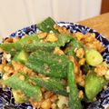 しぃたろ's cooksnap of when they made 夏バテ解消！オクラのクルミ和え.