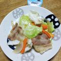 和☆2049's cooksnap of when they made プチっと鍋de簡単野菜炒め.