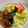 クック2IY6IN☆'s cooksnap of when they made 豚ミンチ豆腐でふんわり！ピーマンの肉詰め.
