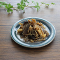 まろんかふぇ's cooksnap of when they made ヘルシー☆蒟蒻ときのこの田楽味噌和え.