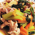 ｅｋ４'s cooksnap of when they made 多目的 豚肉と小松菜のオイスター炒め.