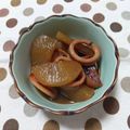 ﾁｲﾁｬﾝﾏﾏ's cooksnap of when they made 大根といかのべっこう煮.