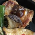 はなぴっち's cooksnap of when they made 超簡単★グリルチキンにんにくソースがけ♥.