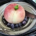 葉月優希's cooksnap of when they made 丸ごと桃の韓国発祥デザート♡グリークモモ.