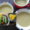 ルチアーノ★★★'s cooksnap of when they made 玉蜀黍・ズッキーニ・玉ねぎのポタージュ.