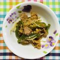 チェックのミニくま's cooksnap of when they made 豚肉と野菜のゴマ風味サラダ♡.