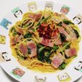 もぐ・ω・くま's cooksnap of when they made こくウマ♡ラー油クリームパスタ♫♪♫.