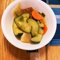 くーー〜's cooksnap of when they made ズッキーニと豚肉の煮物.