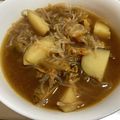 papikun's cooksnap of when they made キムチ肉じゃが.