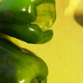 クック1S0J7X☆'s cooksnap of when they made 指で押すだけ！簡単ピーマンのへた取り.