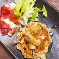 さかなままん's cooksnap of when they made 豆腐とひじきのヘルシーハンバーグ.